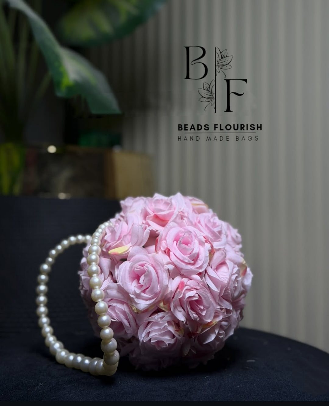 BF # 1008 Flower bouquet clutch for brides
