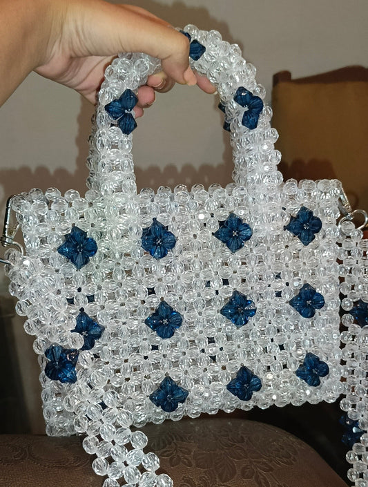 BF # 1015 Blue Petal Bag