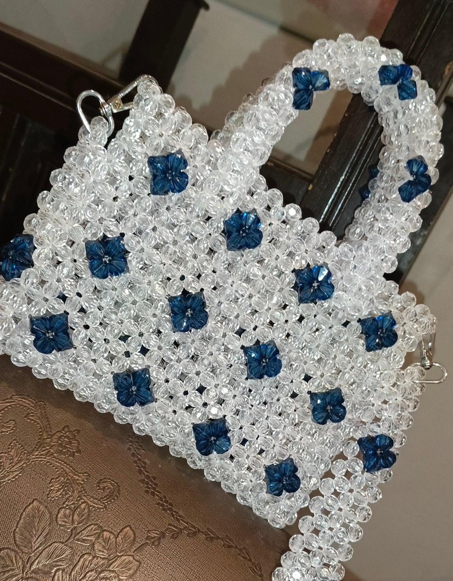 Blue Petal Bag